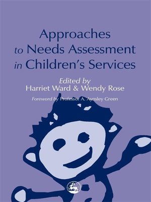 cover image of Approaches to Needs Assessment in Children's Services
